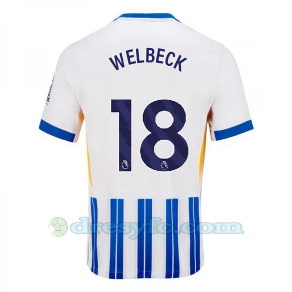 Fotbalové Dresy Brighton Hove Albion Welbeck #18 2024-25 Domácí Dres Mužské