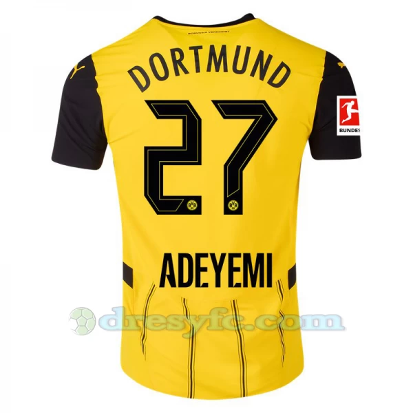 Fotbalové Dresy BVB Borussia Dortmund Adeyemi #27 2024-25 Domácí Dres Mužské