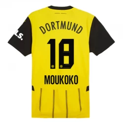 Fotbalové Dresy BVB Borussia Dortmund Moukoko #18 2024-25 Domácí Dres Mužské