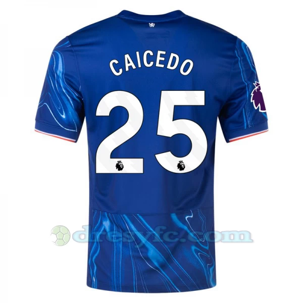 Fotbalové Dresy Chelsea FC Moisés Caicedo #25 2024-25 Domácí Dres Mužské