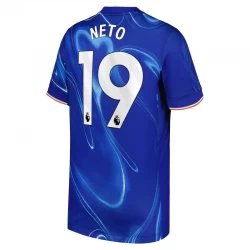 Fotbalové Dresy Chelsea FC Neto #19 2024-25 Domácí Dres Mužské