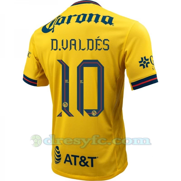 Fotbalové Dresy Club América D. Valdes #10 2024-25 Domácí Dres Mužské