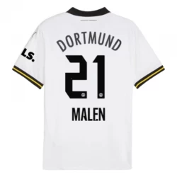 Fotbalové Dresy Donyell Malen #21 BVB Borussia Dortmund 2024-25 Alternativní Dres Mužské