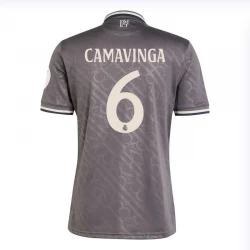 Fotbalové Dresy Eduardo Camavinga #6 Real Madrid 2024-25 HP Alternativní Dres Mužské