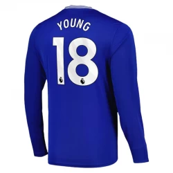 Fotbalové Dresy Everton FC Young #18 2024-25 Domácí Dres Mužské Dlouhý Rukáv