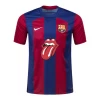 Fotbalové Dresy FC Barcelona 2023-24 Rolling Stones Domácí Dres Mužské