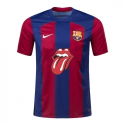 Fotbalové Dresy FC Barcelona 2023-24 Rolling Stones Domácí Dres Mužské