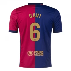 Fotbalové Dresy FC Barcelona Gavi #6 2024-25 Domácí Dres Mužské