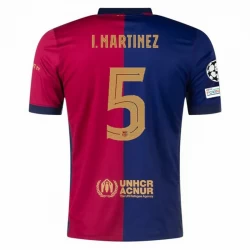 Fotbalové Dresy FC Barcelona I. Martinez #5 2024-25 Domácí Dres Mužské