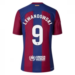 Fotbalové Dresy FC Barcelona Robert Lewandowski #9 2023-24 Domácí Dres Mužské