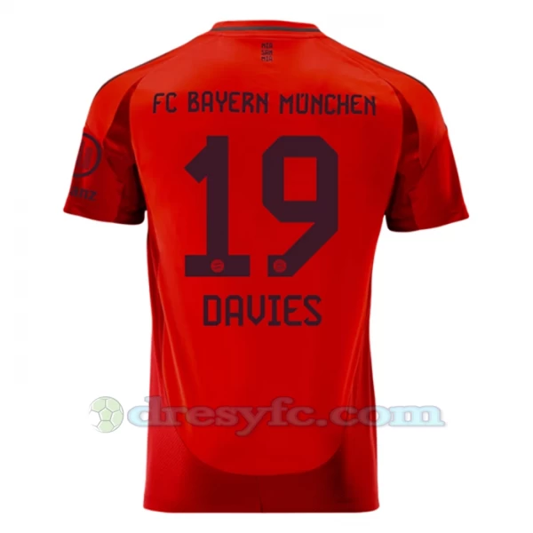 Fotbalové Dresy FC Bayern München Alphonso Davies #19 2024-25 Domácí Dres Mužské