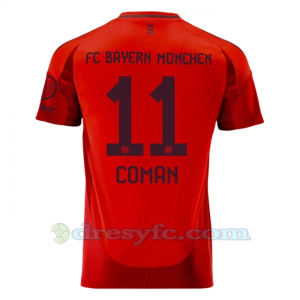 Fotbalové Dresy FC Bayern München Coman #11 2024-25 Domácí Dres Mužské