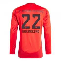 Fotbalové Dresy FC Bayern München Guerreiro #22 2024-25 Domácí Dres Mužské Dlouhý Rukáv