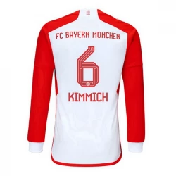 Fotbalové Dresy FC Bayern München Joshua Kimmich #6 2023-24 Domácí Dres Mužské Dlouhý Rukáv