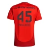 Fotbalové Dresy FC Bayern München Pavlovic #45 2024-25 Domácí Dres Mužské