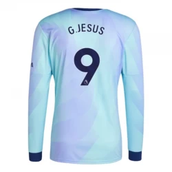 Fotbalové Dresy Gabriel Jesus #9 Arsenal FC 2024-25 Alternativní Dres Mužské Dlouhý Rukáv