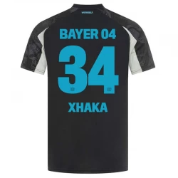 Fotbalové Dresy Granit Xhaka #34 Bayer 04 Leverkusen 2024-25 Alternativní Dres Mužské