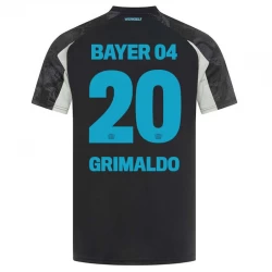 Fotbalové Dresy Grimaldo #20 Bayer 04 Leverkusen 2024-25 Alternativní Dres Mužské