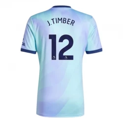 Fotbalové Dresy J.Timber #12 Arsenal FC 2024-25 Alternativní Dres Mužské