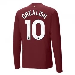 Fotbalové Dresy Jack Grealish #10 Manchester City 2024-25 Alternativní Dres Mužské Dlouhý Rukáv