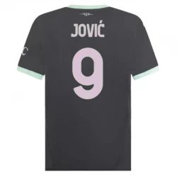 Fotbalové Dresy Jovic #9 AC Milan 2024-25 Alternativní Dres Mužské