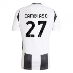 Fotbalové Dresy Juventus FC Cambiaso #27 2024-25 Domácí Dres Mužské