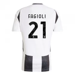 Fotbalové Dresy Juventus FC Fagioli #21 2024-25 Domácí Dres Mužské