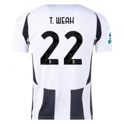 Fotbalové Dresy Juventus FC T. Weah #22 2024-25 Domácí Dres Mužské