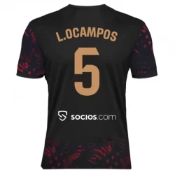 Fotbalové Dresy L.Ocampos #5 Sevilla FC 2024-25 Alternativní Dres Mužské