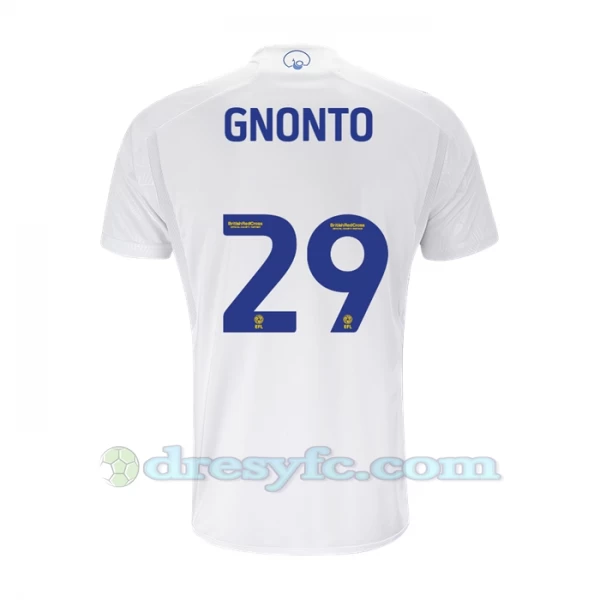 Fotbalové Dresy Leeds United Gnonto #29 2023-24 Domácí Dres Mužské