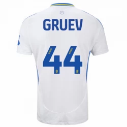 Fotbalové Dresy Leeds United Gruev #44 2024-25 Domácí Dres Mužské