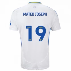 Fotbalové Dresy Leeds United Mateo Joseph #19 2024-25 Domácí Dres Mužské