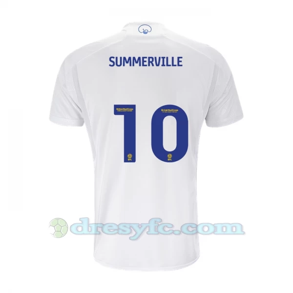 Fotbalové Dresy Leeds United Summerville #10 2023-24 Domácí Dres Mužské