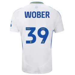 Fotbalové Dresy Leeds United Wober #39 2024-25 Domácí Dres Mužské