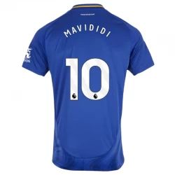 Fotbalové Dresy Leicester City Mavididi #10 2024-25 Domácí Dres Mužské