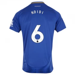 Fotbalové Dresy Leicester City Ndidi #6 2024-25 Domácí Dres Mužské