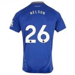 Fotbalové Dresy Leicester City Nelson #26 2024-25 Domácí Dres Mužské