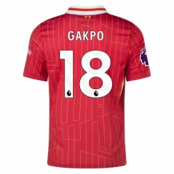 Fotbalové Dresy Liverpool FC Cody Gakpo #18 2024-25 Domácí Dres Mužské