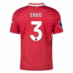 Fotbalové Dresy Liverpool FC Endo #3 2024-25 Domácí Dres Mužské