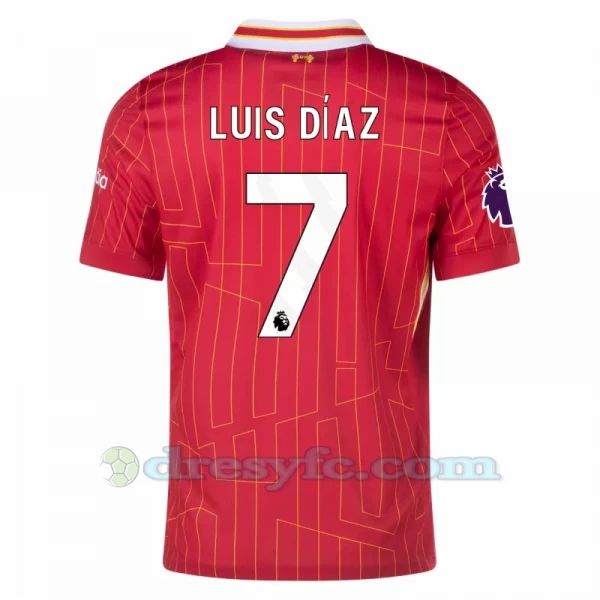 Fotbalové Dresy Liverpool FC Luis Diaz #7 2024-25 Domácí Dres Mužské