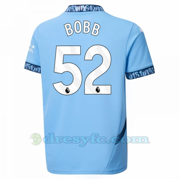 Fotbalové Dresy Manchester City Bobb #52 2024-25 Domácí Dres Mužské