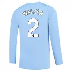 Fotbalové Dresy Manchester City Kyle Walker #2 2023-24 Domácí Dres Mužské Dlouhý Rukáv