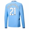 Fotbalové Dresy Manchester City Sergio Gomez #21 2024-25 Domácí Dres Mužské Dlouhý Rukáv