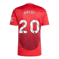 Fotbalové Dresy Manchester United Dalot #20 2024-25 Domácí Dres Mužské