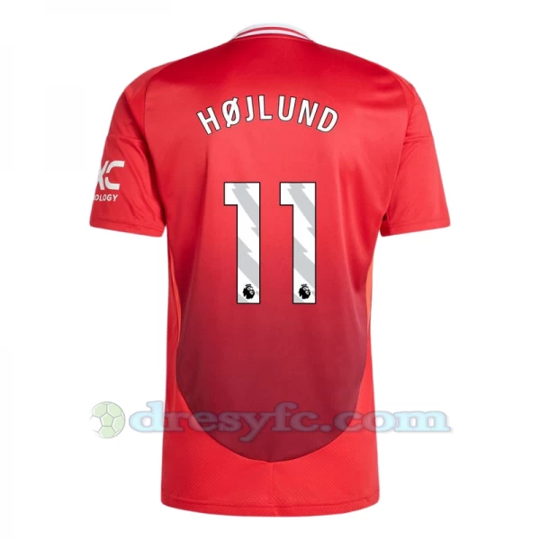 Fotbalové Dresy Manchester United Hojlund #11 2024-25 Domácí Dres Mužské