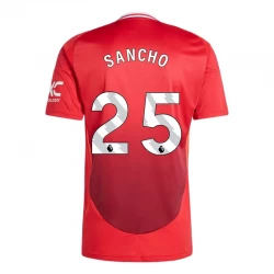 Fotbalové Dresy Manchester United Jadon Sancho #25 2024-25 Domácí Dres Mužské