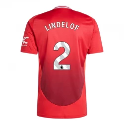 Fotbalové Dresy Manchester United Lindelof #2 2024-25 Domácí Dres Mužské