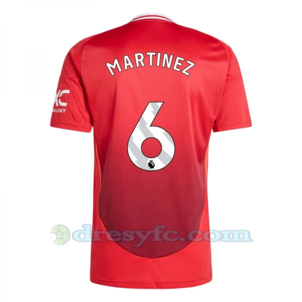 Fotbalové Dresy Manchester United Martínez #6 2024-25 Domácí Dres Mužské