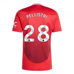 Fotbalové Dresy Manchester United Pellistri #28 2024-25 Domácí Dres Mužské