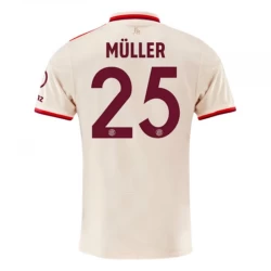 Fotbalové Dresy Muller #25 FC Bayern München 2024-25 Alternativní Dres Mužské